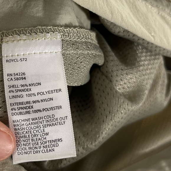 Royal Robbins Womens Sz Small Jacket Convertible Removable Sleeves Discovery - Picture 10 of 11